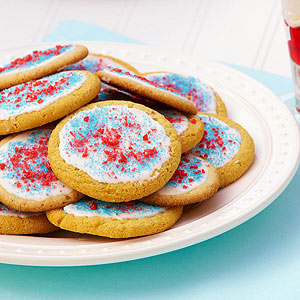 july fourth sugar cookies